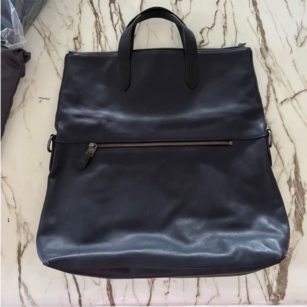 Coach Blue and Black Messenger Bag with Futuristic Design - Picture 3 of 8